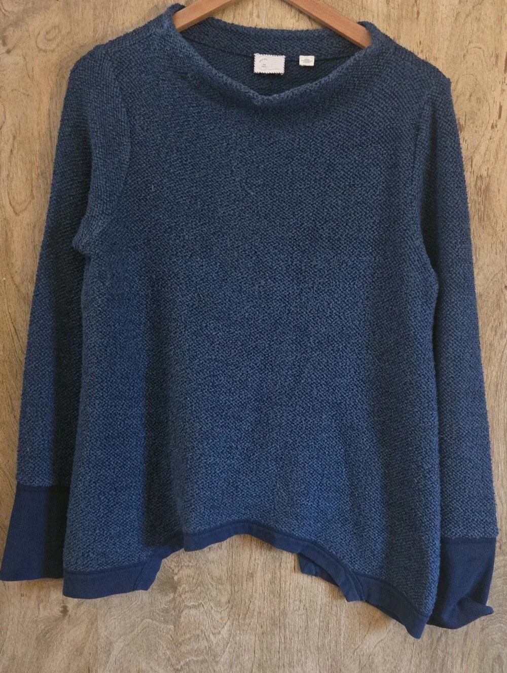 Anthropologie Postcard Teal Pullover Sweater - Picture 3 of 4